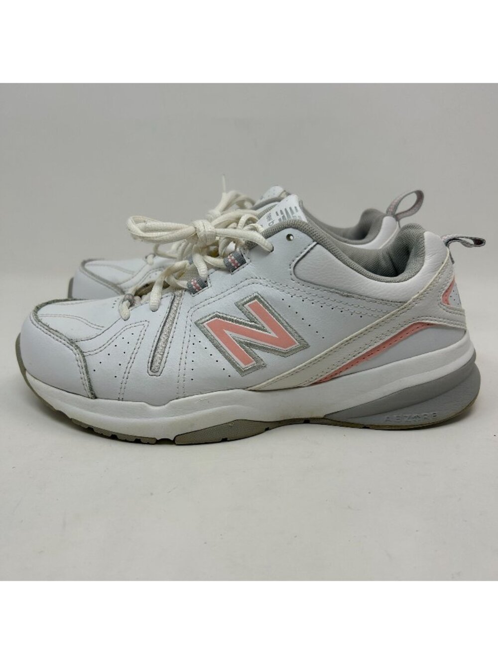 New Balance 608 Women’s White & Pink ABZORB Athletic Shoes Size 9.5 D Wide